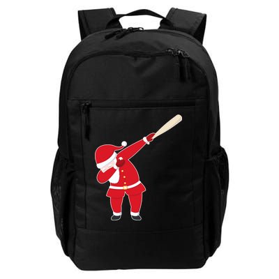 Baseball Bat Dabbing Santa Daily Commute Backpack