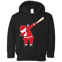 Baseball Bat Dabbing Santa Toddler Hoodie