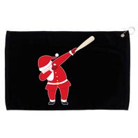 Baseball Bat Dabbing Santa Grommeted Golf Towel