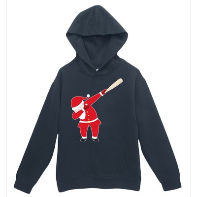 Baseball Bat Dabbing Santa Urban Pullover Hoodie