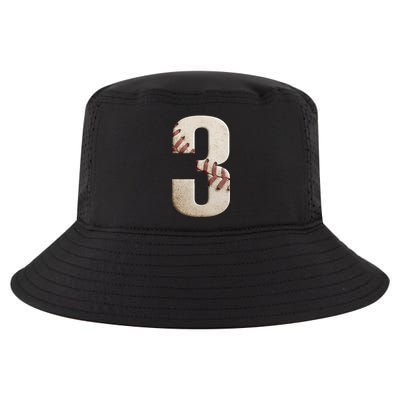 Baseball Birthday 3rd Birthday Cool Comfort Performance Bucket Hat