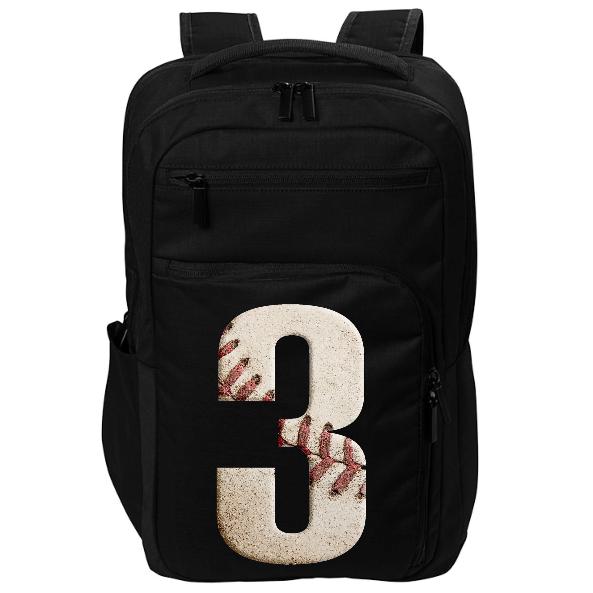 Baseball Birthday 3rd Birthday Impact Tech Backpack