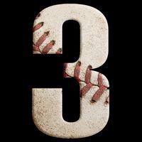 Baseball Birthday 3rd Birthday Backpack