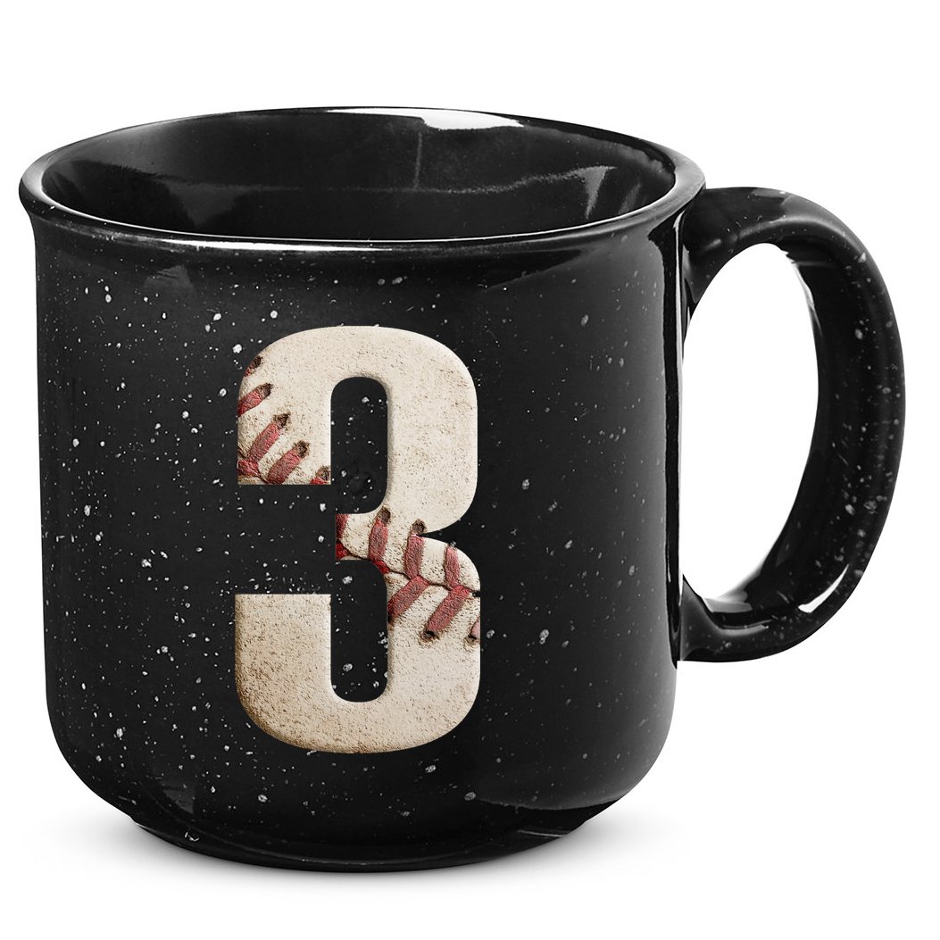 Baseball Birthday 3rd Birthday 15oz Campfire Ceramic Mug