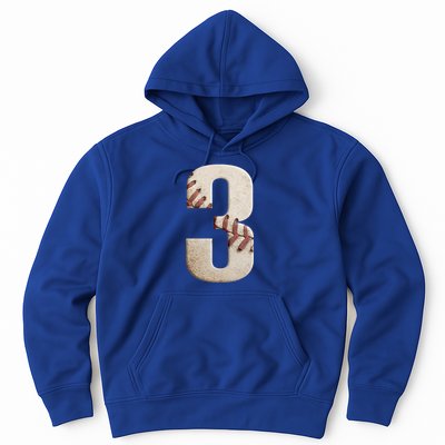 Baseball Birthday 3rd Birthday Hoodie