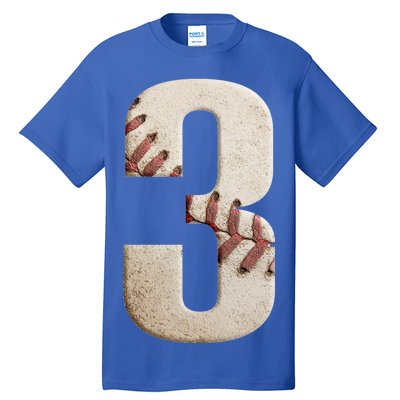 Baseball Birthday 3rd Birthday Tall T-Shirt