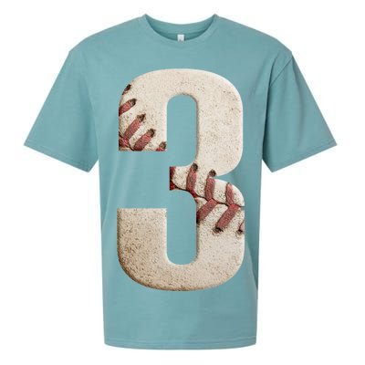 Baseball Birthday 3rd Birthday Sueded Cloud Jersey T-Shirt