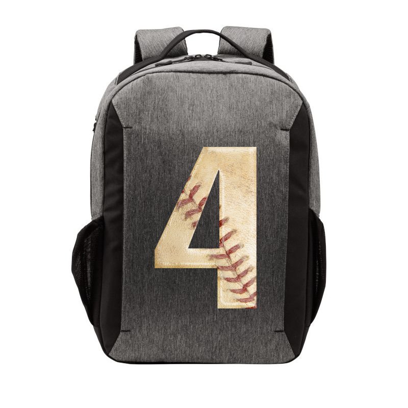 Baseball Birthday 4th birthday Vector Backpack
