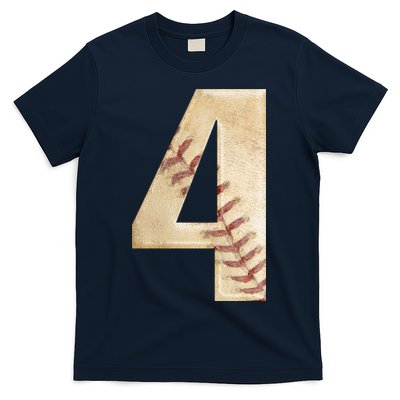 Baseball Birthday 4th birthday T-Shirt