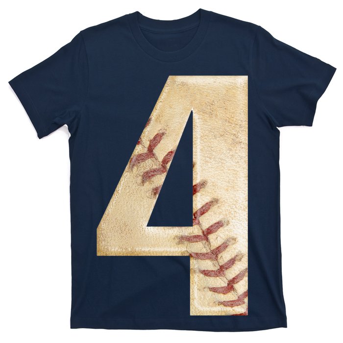 Baseball Birthday 4th birthday T-Shirt