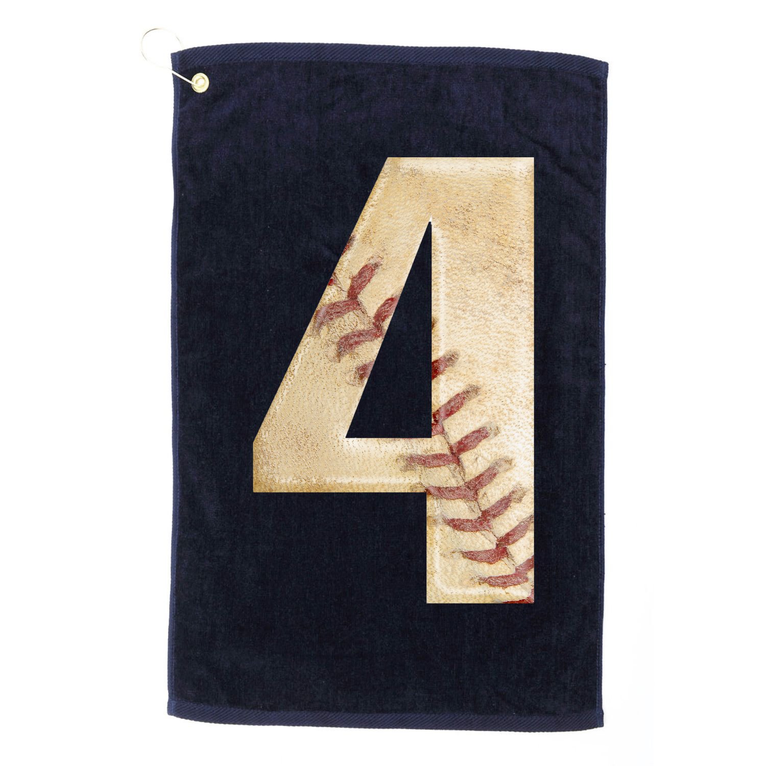 Baseball Birthday 4th birthday Golf Towel