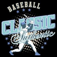 Baseball Classic Women's V-Neck T-Shirt