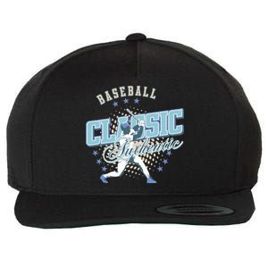 Baseball Classic Wool Snapback Cap