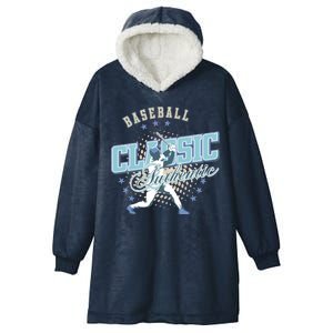 Baseball Classic Hooded Wearable Blanket