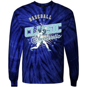 Baseball Classic Tie-Dye Long Sleeve Shirt