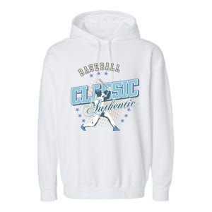 Baseball Classic Garment-Dyed Fleece Hoodie