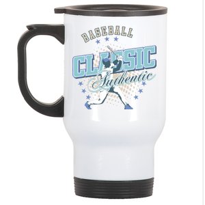 Baseball Classic Stainless Steel Travel Mug