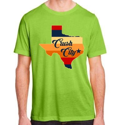 Baseball Crush City Houston Texas Adult ChromaSoft Performance T-Shirt