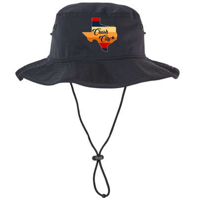 Baseball Crush City Houston Texas Bucket Hat