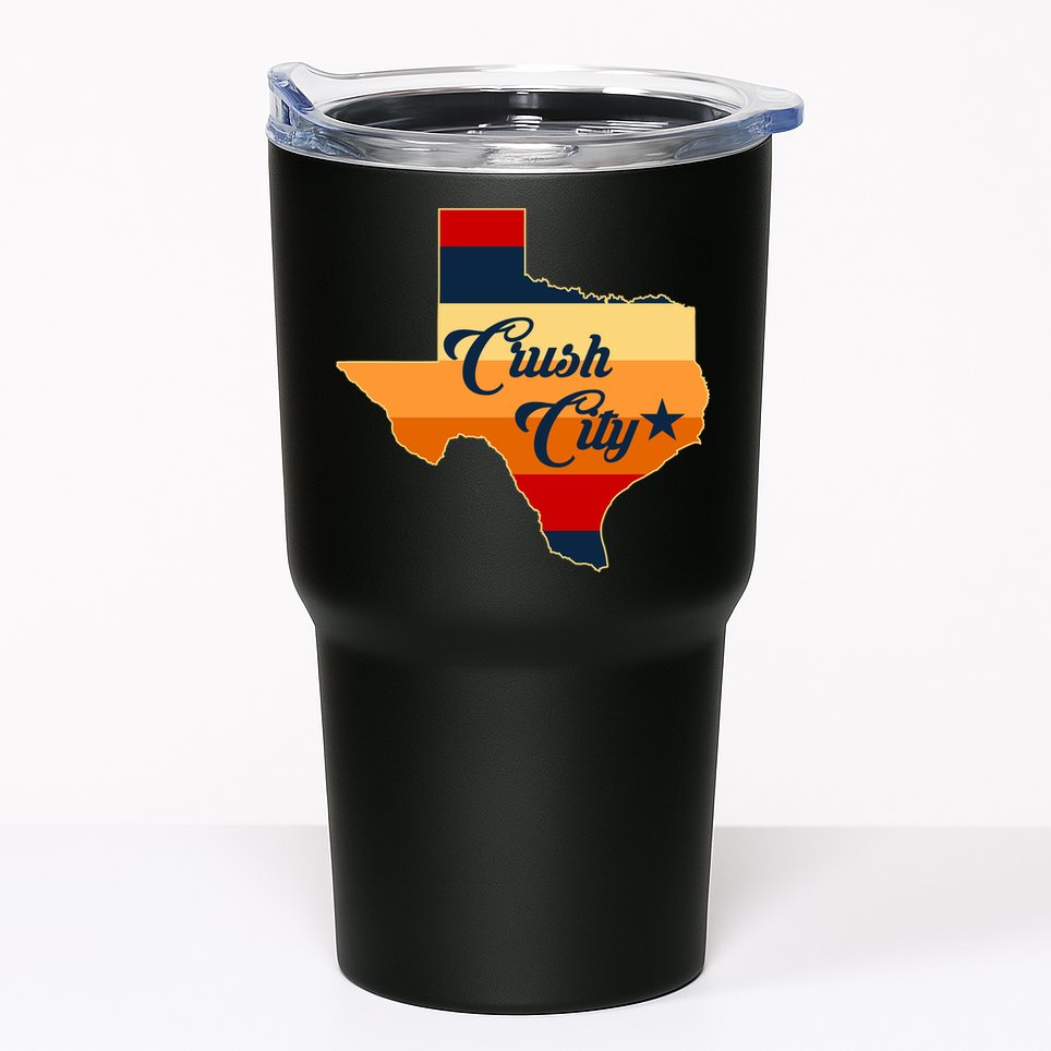 Baseball Crush City Houston Texas Tumbler