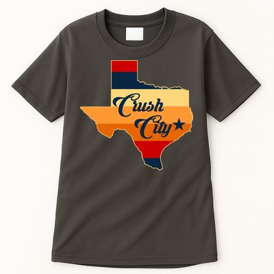 Baseball Crush City Houston Texas Tall T-Shirt