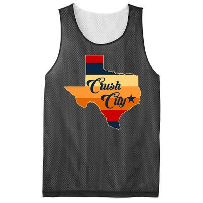 Baseball Crush City Houston Texas Mesh Reversible Basketball Jersey Tank