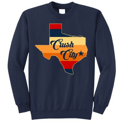 Baseball Crush City Houston Texas Sweatshirt