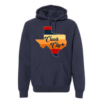 Baseball Crush City Houston Texas Premium Hoodie