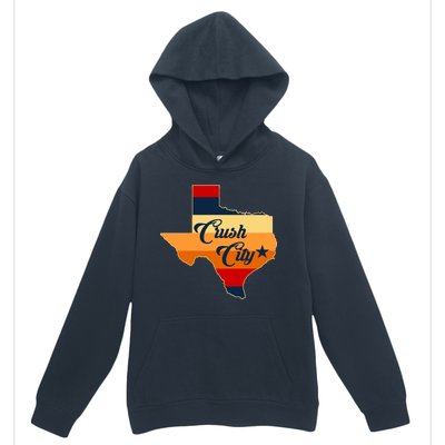 Baseball Crush City Houston Texas Urban Pullover Hoodie