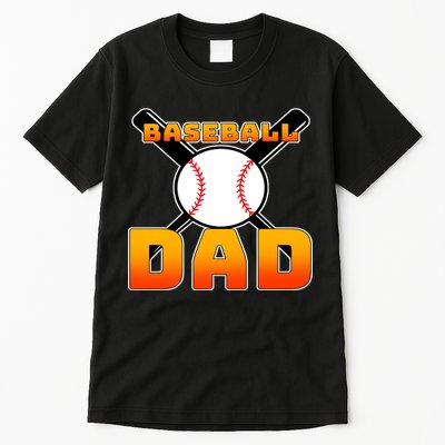 Baseball Dad Cute Father Tall T-Shirt