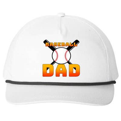 Baseball Dad Cute Father Snapback Five-Panel Rope Hat