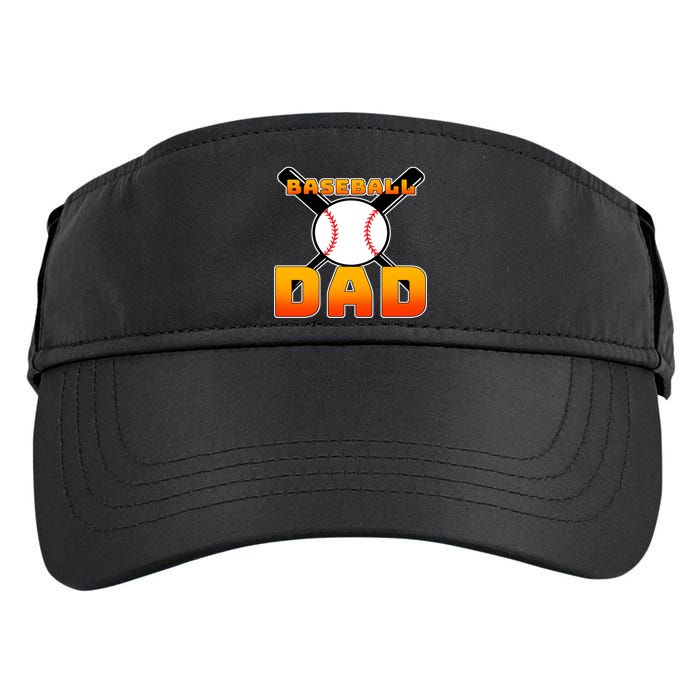 Baseball Dad Cute Father Adult Drive Performance Visor