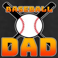 Baseball Dad Cute Father Adult Drive Performance Visor