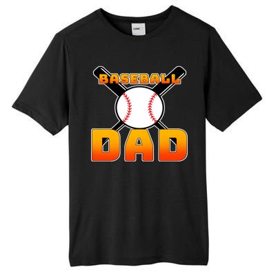 Baseball Dad Cute Father Tall Fusion ChromaSoft Performance T-Shirt