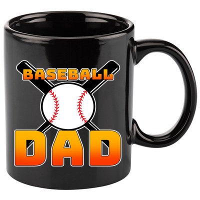 Baseball Dad Cute Father 11oz C Handle Ceramic Mug