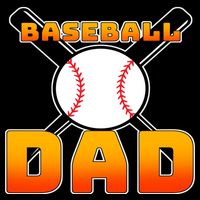 Baseball Dad Cute Father Drawstring Bag