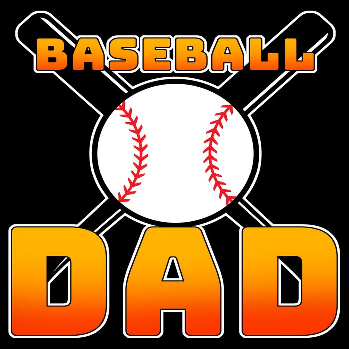 Baseball Dad Cute Father Drawstring Bag