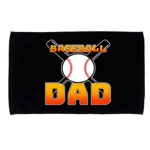 Baseball Dad Cute Father Microfiber Hand Towel