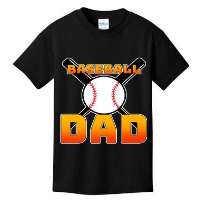 Baseball Dad Cute Father Kids T-Shirt