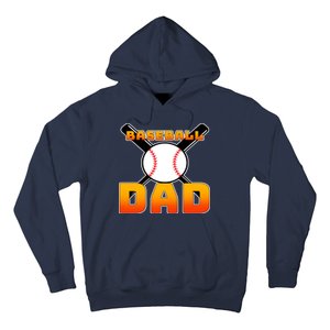 Baseball Dad Cute Father Hoodie