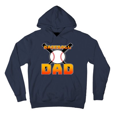 Baseball Dad Cute Father Hoodie