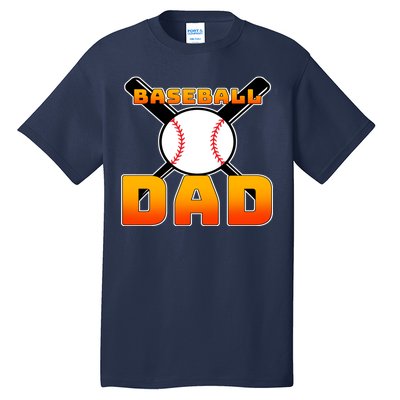 Baseball Dad Cute Father Tall T-Shirt