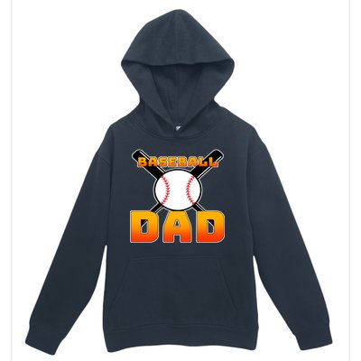 Baseball Dad Cute Father Urban Pullover Hoodie