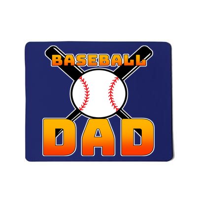 Baseball Dad Cute Father Mousepad