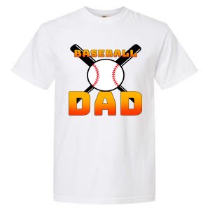 Baseball Dad Cute Father Garment-Dyed Heavyweight T-Shirt