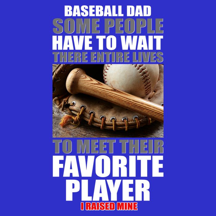 Baseball Dad Raised Favorite Player Hoodie