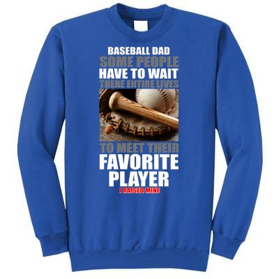 Baseball Dad Raised Favorite Player Sweatshirt