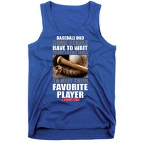 Baseball Dad Raised Favorite Player Tank Top