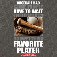 Baseball Dad Raised Favorite Player Cotton Canvas Backpack
