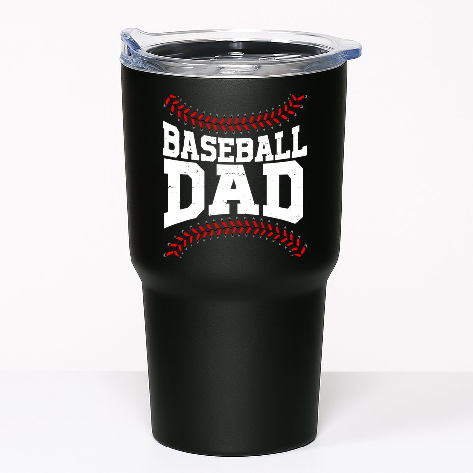 Baseball Dad Sports Fan Tumbler